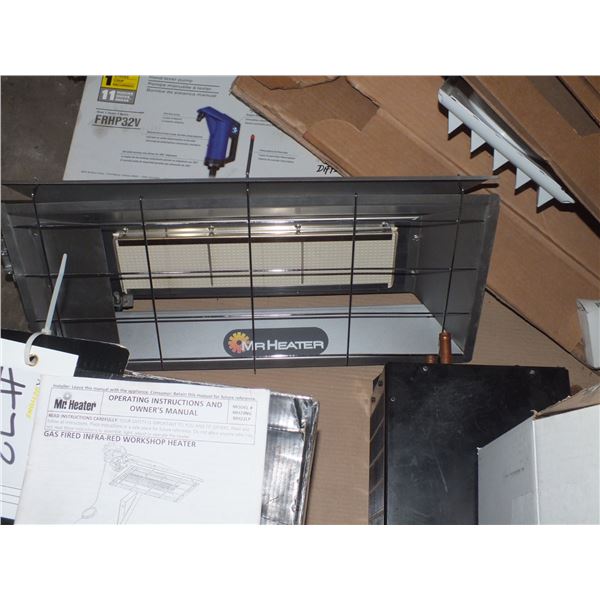 Gas Infared Overhead Heater