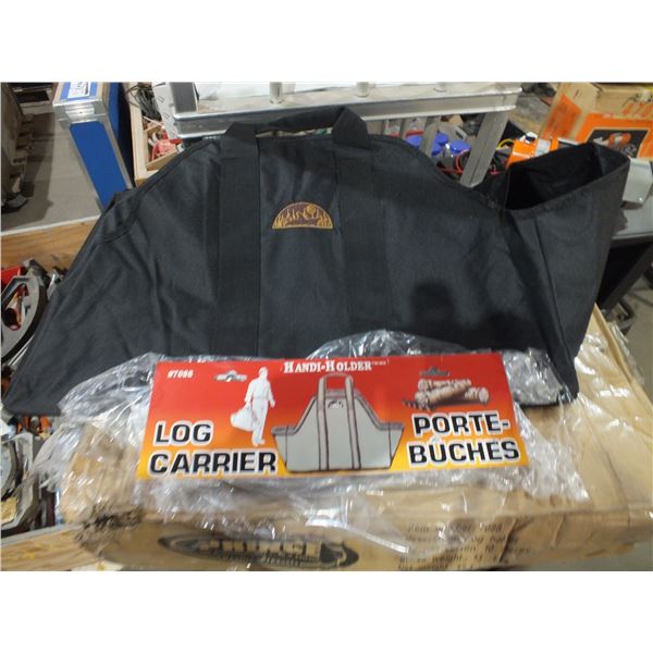 2 Log Carrier Bags