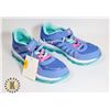 Image 1 : NEW SIZE 2 GIRL'S SLIP ON SPORT SHOE. BLUE &