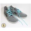 NEW TURQUOISE AND GREY LIGHT UP SHOES BOYS SIZE 2