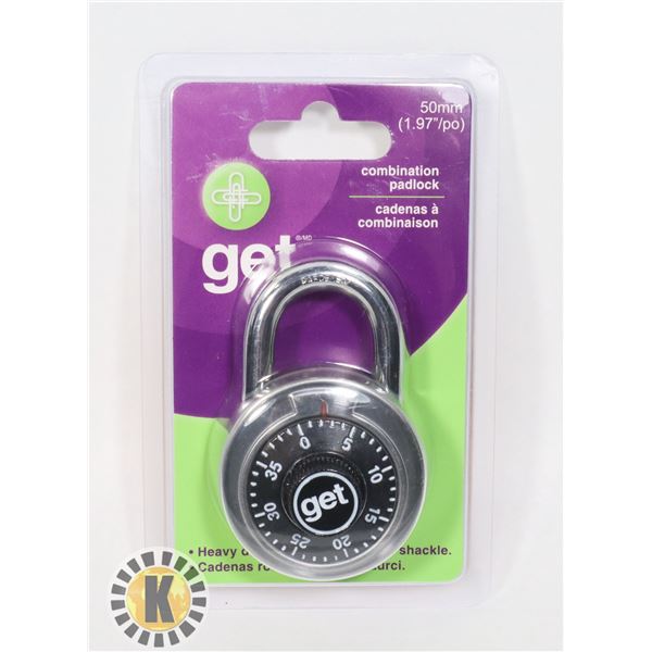 NEW COMBINATION LOCK