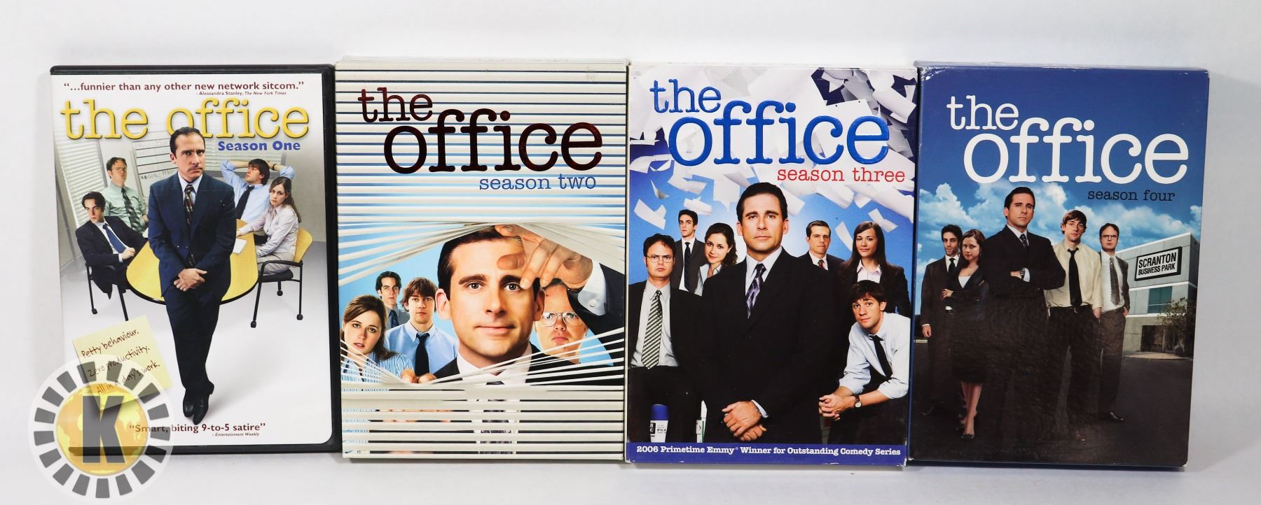 THE OFFICE SEASONS 1-4 ON DVD