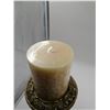 Image 3 : Ornate Candle Holders 12" Tall With Candles Included