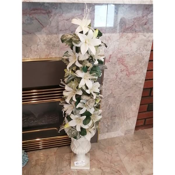 Large Potted Artificial Plant 38" Tall