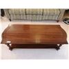 Image 1 : Wooden Coffee Table Kroeler Brand 17" Tall x 56" Long x 22" Wide