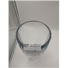 Image 2 : Heavy Showhome Glass Vase 14" Tall x 6.5" Diameter