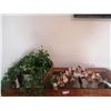 Image 1 : Artificial Plant With Ceramic Pot Wall Decor