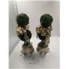 Image 1 : Two Decorative Artificial Plants 17" Tall Each