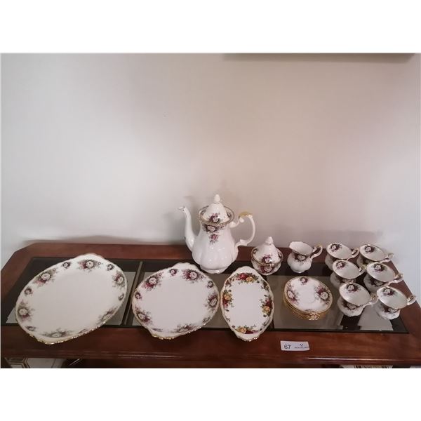 Royal Albert "Celebration" Bone China Set from 1970