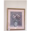 Image 2 : Framed Print of Flowers - Artist Unknown