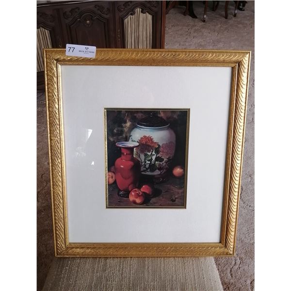 Framed Print of Vases - Artist Unknown