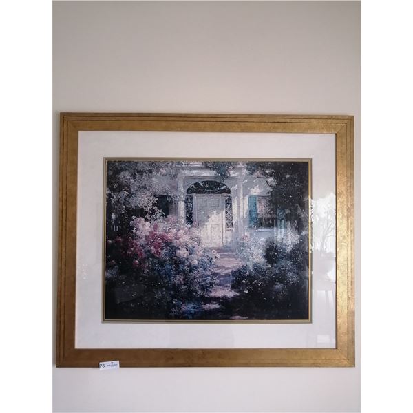 Doorway and Garden - Framed Print by Abbott Fuller Graves