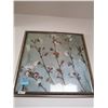 Image 2 : Framed Oil-On-Canvas Style Print of Orchid - Artist Unknown