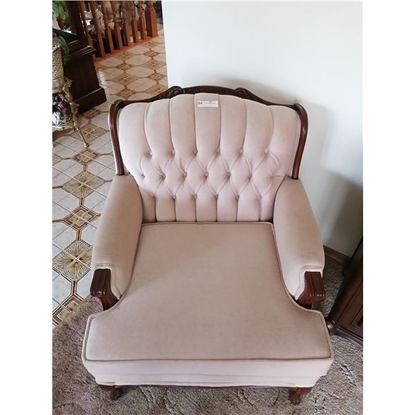 Vintage Upholstered Accent Chair