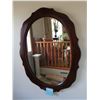 Image 2 : Wooden Frame Wall Mirror