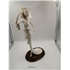 Image 1 : Ivory-Look Sculpture of Women - Original Artwork, Artist Illegible