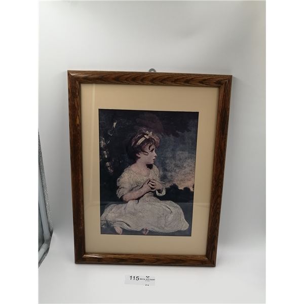 The Age of Innocence - Framed Print by Joshua Reynolds