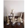 Image 1 : Silverplate Candelabra, Brass and Crystal Candleholders, and More!