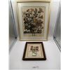 Image 1 : 2 x Framed Prints - "October" from the Robert Furber Collection and Floral Print by Holly Van Meter