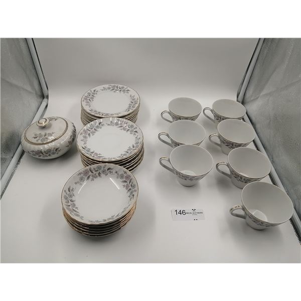 Crown Ware China Set - Made in Japan