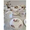 Image 5 : Assorted Fine China Teacups & Saucers (Including Royal Albert Old Country Roses, Westbury, & More)