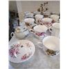 Image 8 : Assorted Fine China Teacups & Saucers (Including Royal Albert Old Country Roses, Westbury, & More)