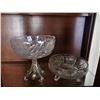 Image 2 : Assortment of Glass/Crystal Platters and Bowls