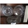 Image 3 : Assortment of Glass/Crystal Platters and Bowls