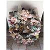 Image 1 : Very Well Made Designer Wreath With Birds Fruit and Butterflies