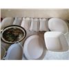 Image 2 : Good Sized Lot of White Durable Serving Dishes and Platters
