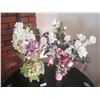 Image 1 : Two Artificial Flowers Lot Tallest 29" Tall