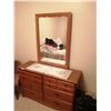 Image 2 : Wooden Chest of Drawers w/ Mirror