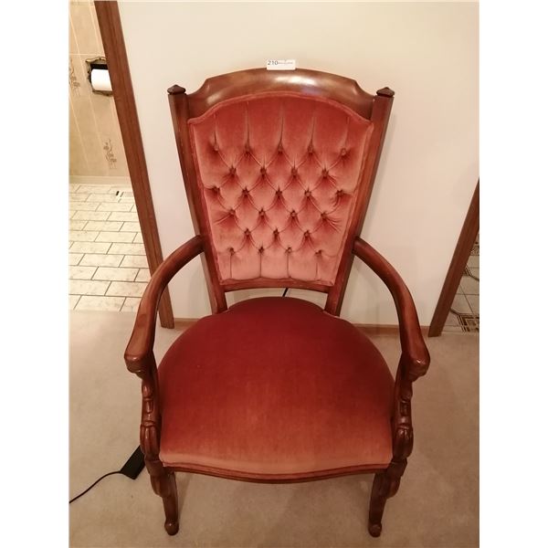 Vintage Upholstered Accent Chair
