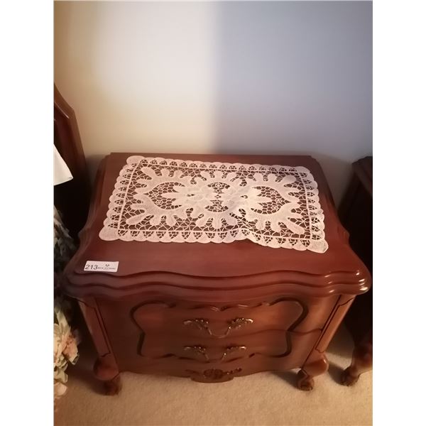Vintage Wooden Nightstand
