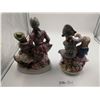 Image 2 : 2 x Ceramic Classical Couple Figurines