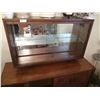 Image 2 : Mirrored Wooden Display Case