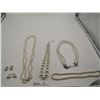 Image 1 : 4 x Pearl-Style Necklaces and 2 x Pairs of Pearl-Style Earrings