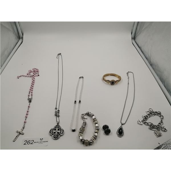 Assortment of Jewelry - Necklaces, Bracelets, Earrings, and More!