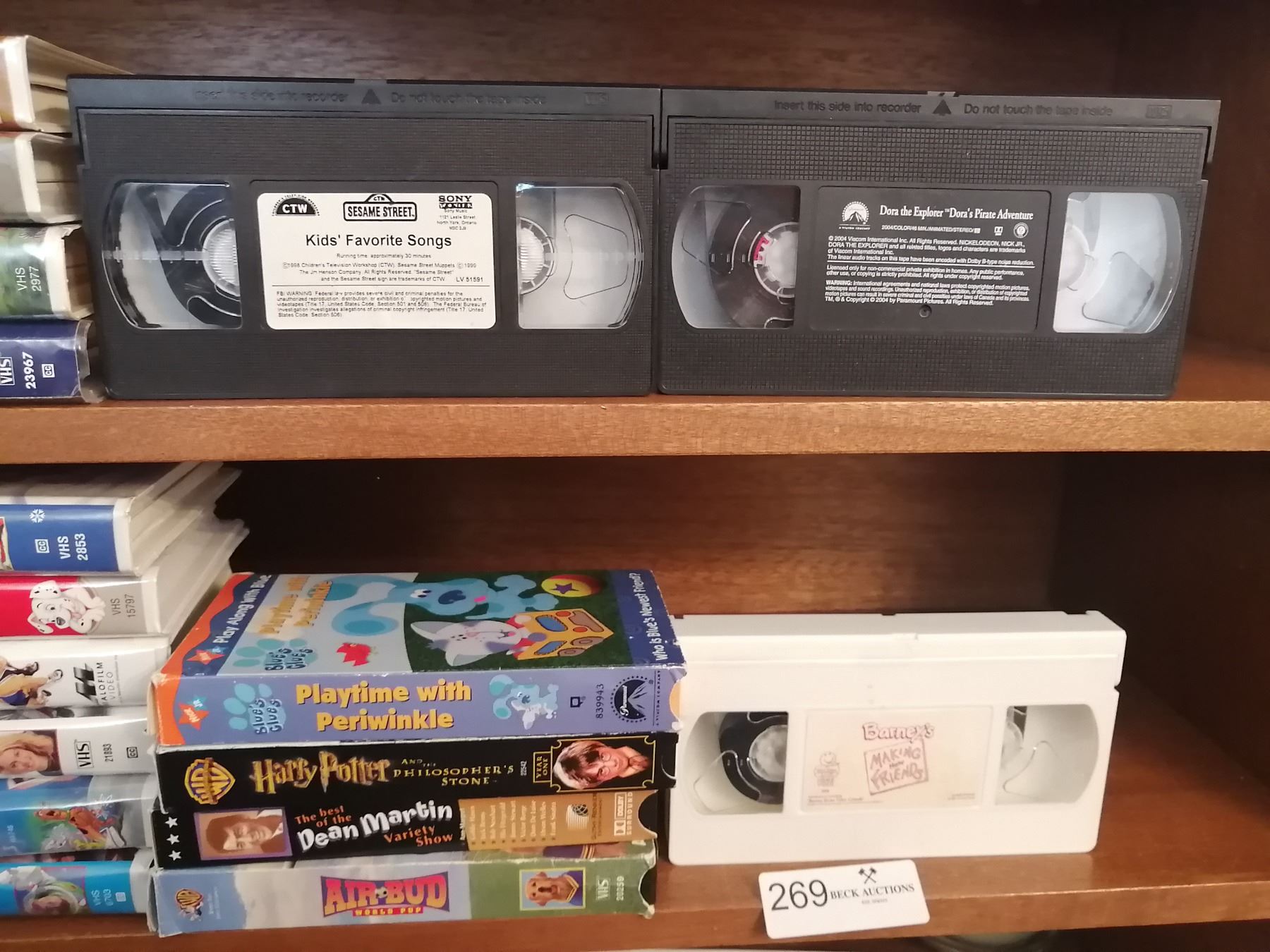 Assorted VHS Tapes Beck Auctions Inc.