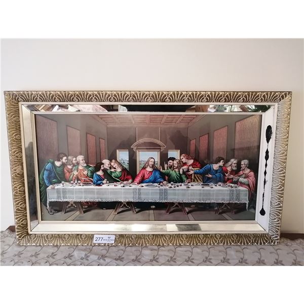 "The Last Supper by Leonardo DaVinci - Framed Reproduction