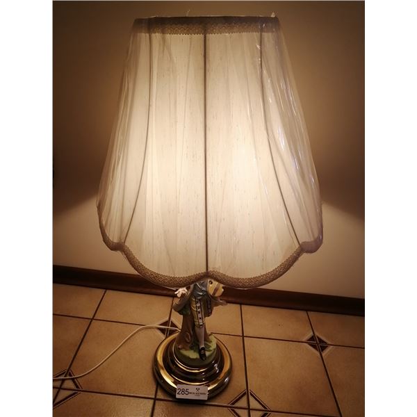 Decorative Man Figurine Lamp