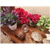 Image 3 : Assorted Artificial Flowers and Home Decor