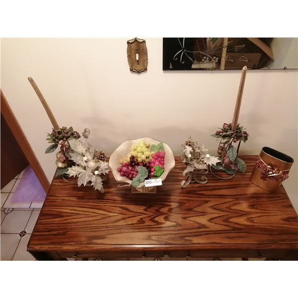 Assorted Festive-Themed Home Decor