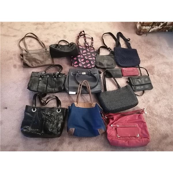 Assortment of Women's Purses - Includes a Fossil Purse!