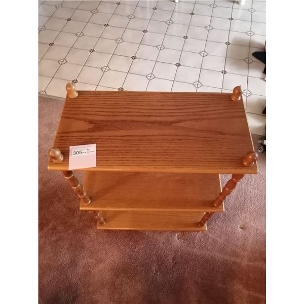 Vintage Wooden Shelving Unit