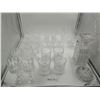 Image 1 : Assortment of Crystalware - Includes Decanter, Stemware, Tumbler, and Ashtray