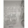 Image 3 : Assortment of Crystalware - Includes Decanter, Stemware, Tumbler, and Ashtray