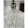 Image 3 : Assorted Barware - Includes Glasses, Martini Shaker, Ice Bucket, Toasting Glasses, and More!