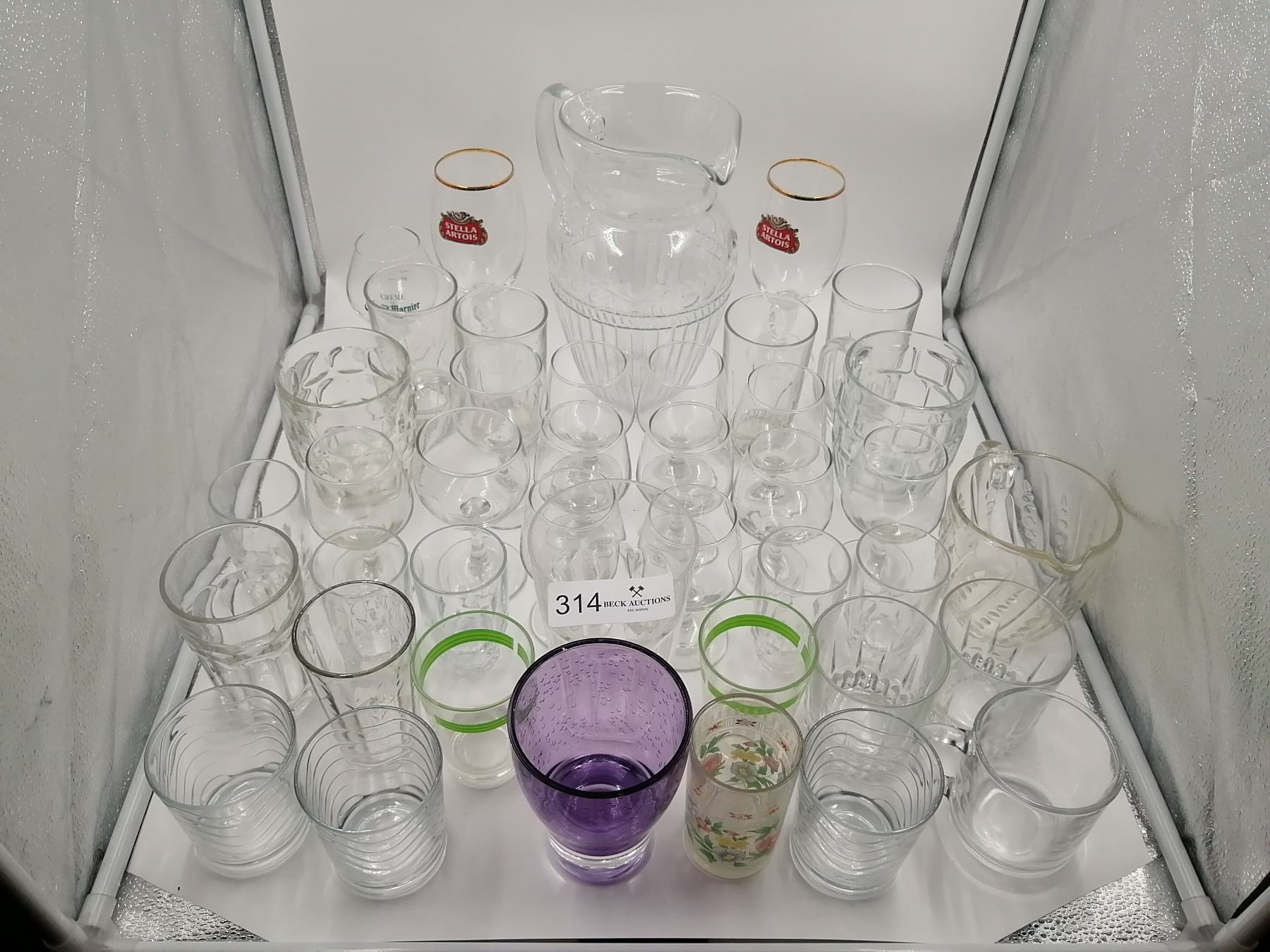 Assorted Glassware Beck Auctions Inc.