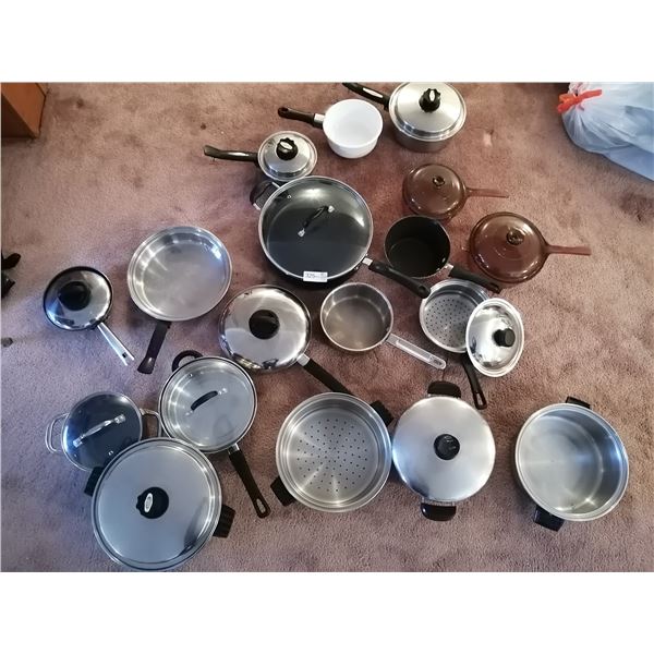 Large Assortment of Pots and Pans
